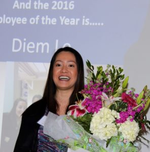 Diem Le 2016 employee of the year